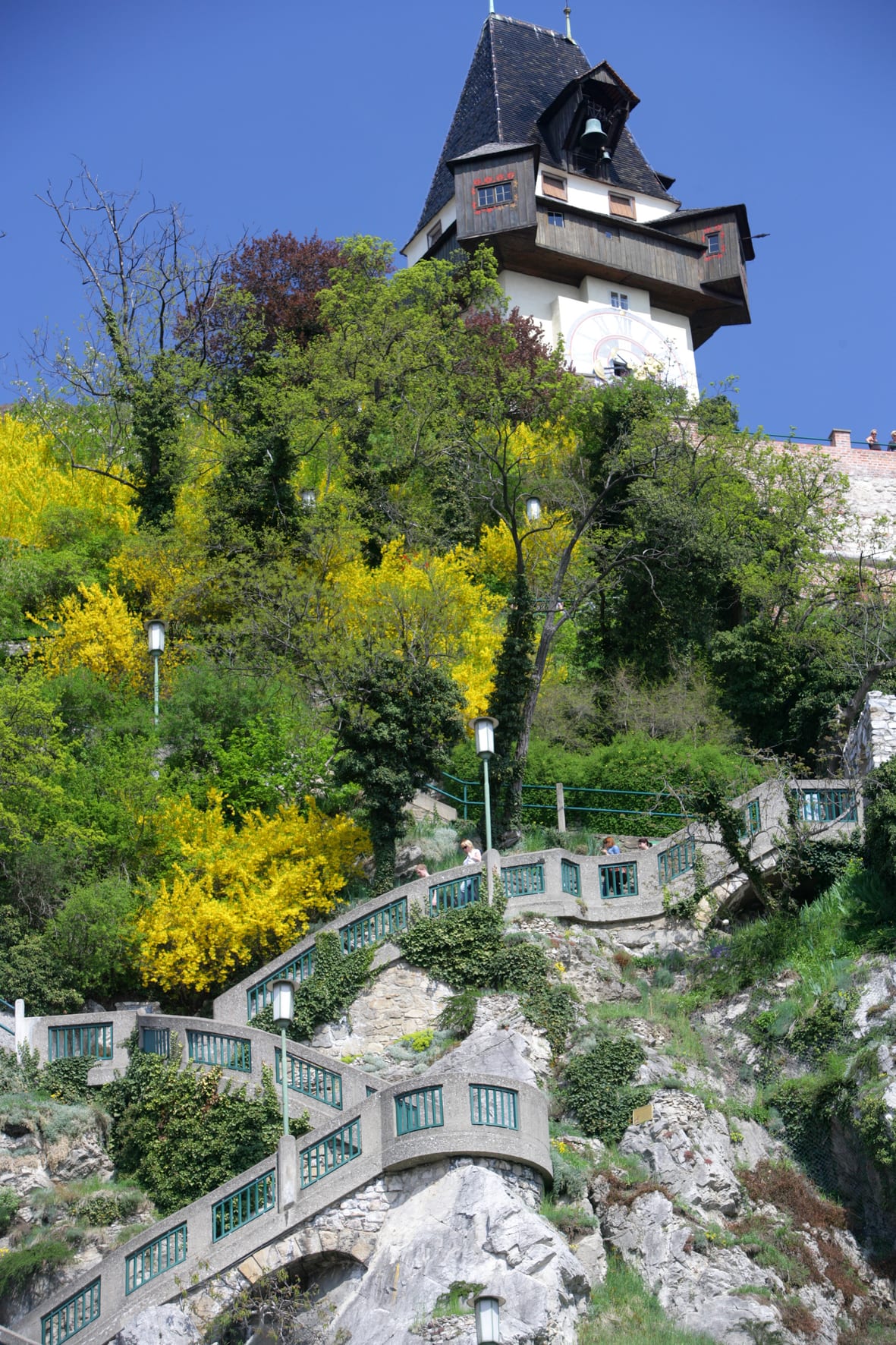 Schlossberg Uhrturm (c) Graz Tourismus – Harry Schiffer